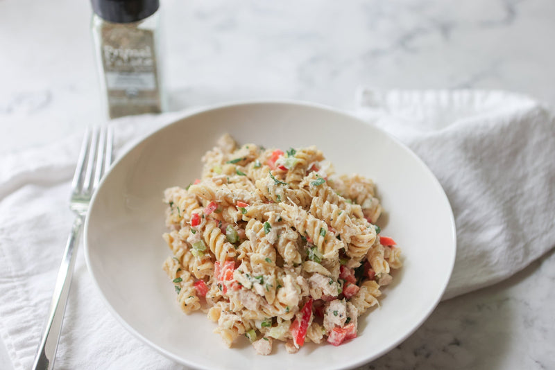 High-Protein Tuna Noodle Salad