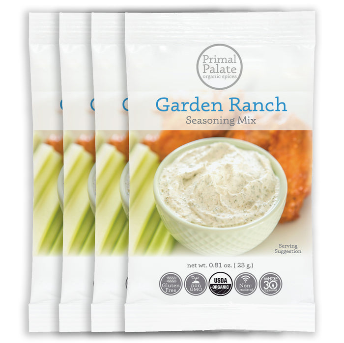Garden Ranch Seasoning (4 Packets)