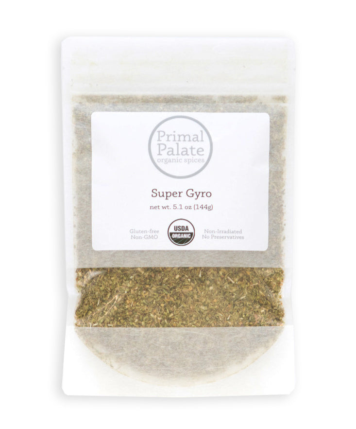 Super Gyro Seasoning Resealable Bag