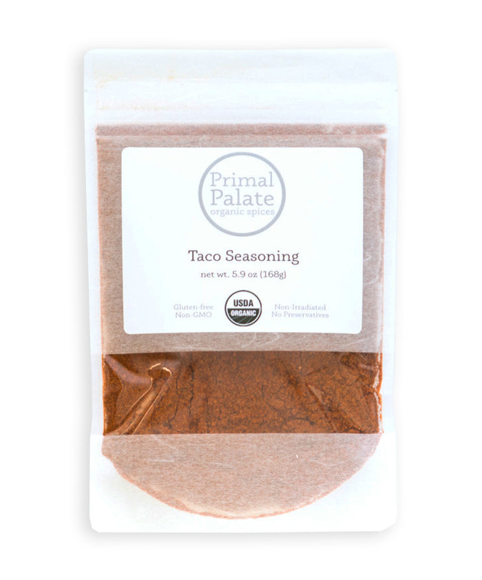 Taco Seasoning Resealable Bag