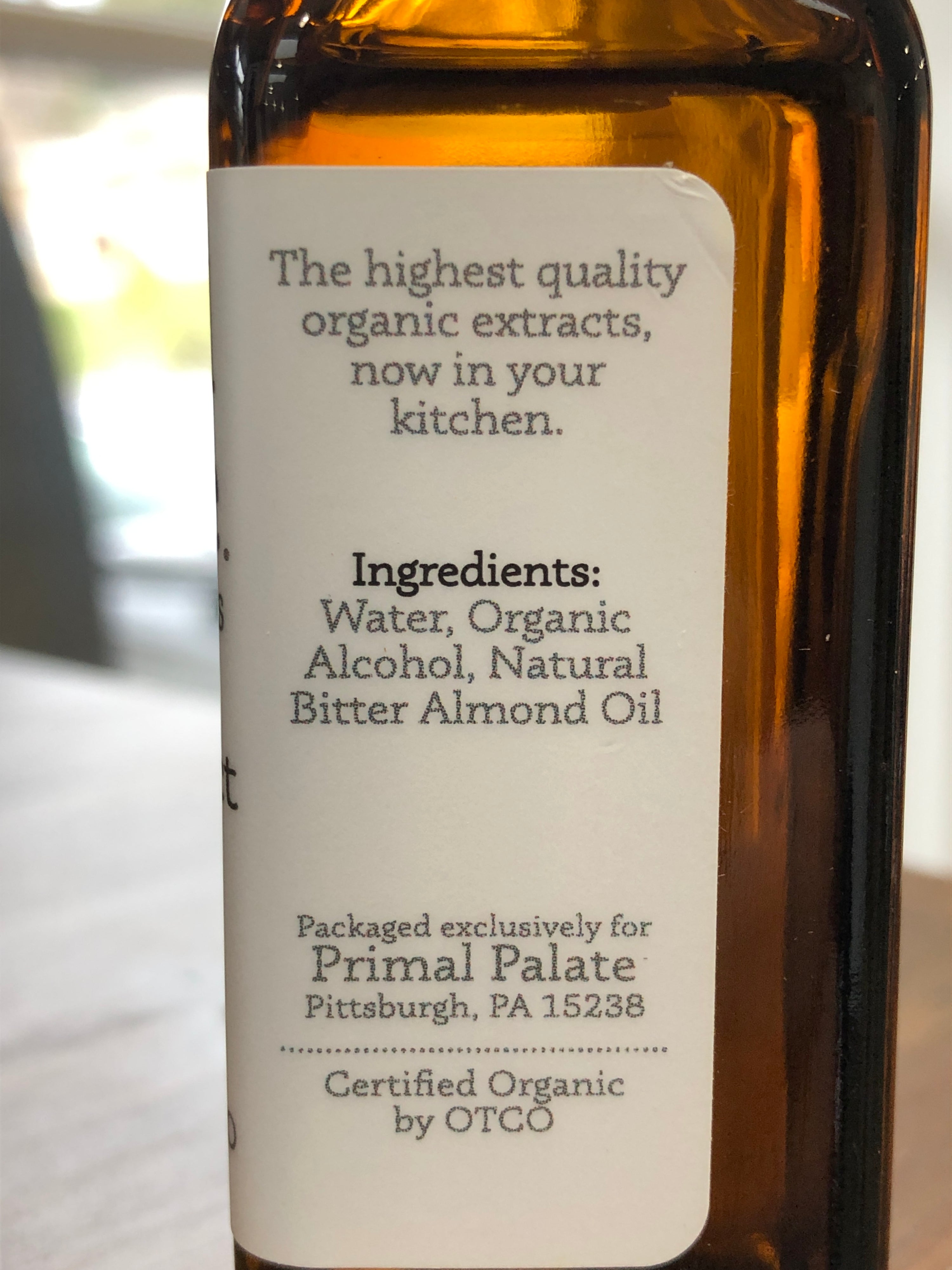 Organic Almond Extract