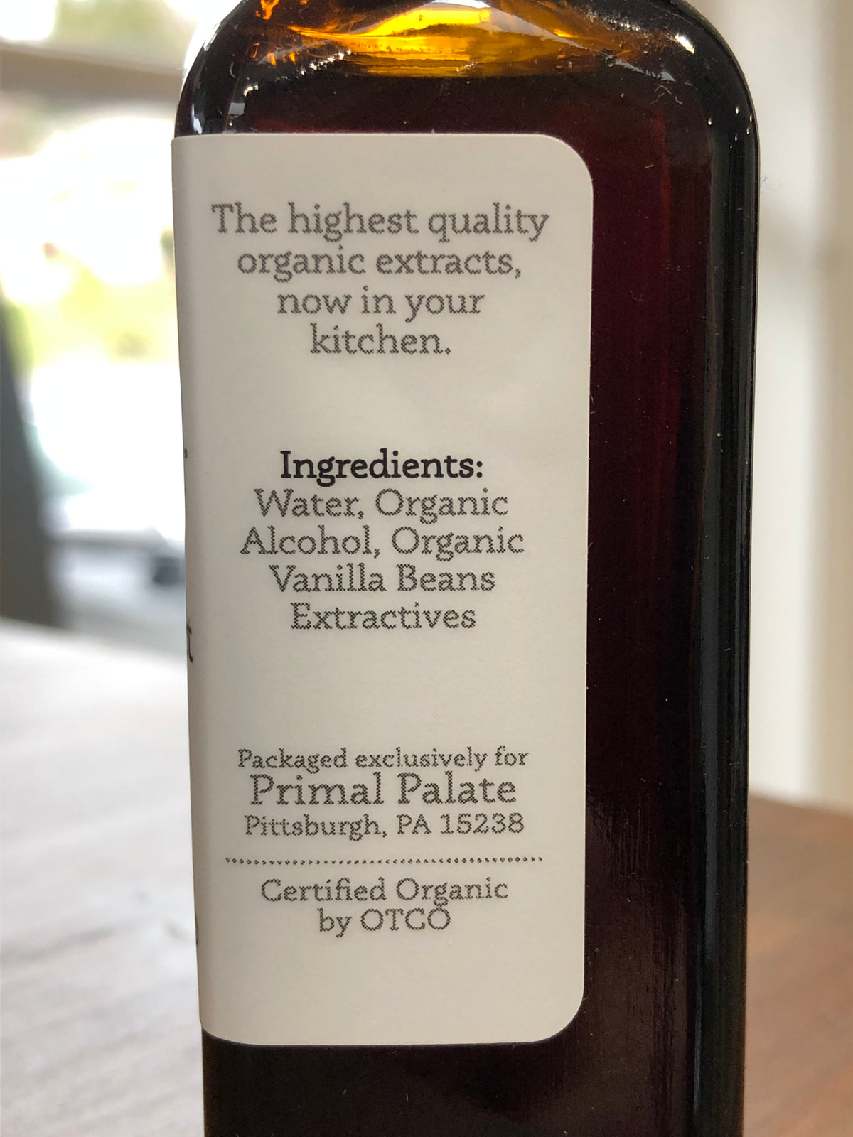 Organic Vanilla Extract (Closeout)